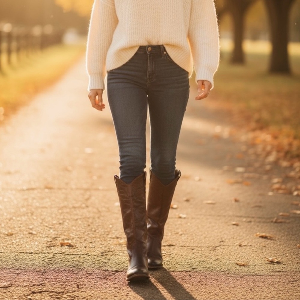 Frye Carson Lug Over the Knee Boots